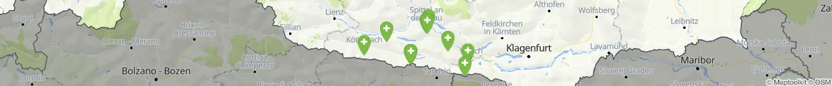 Map view for Pharmacy emergency services nearby Hermagor (Kärnten)